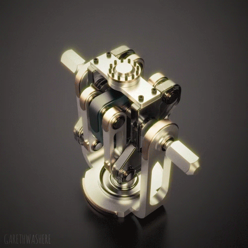 美的不同尋常的機(jī)械動圖，壓鑄廠家應(yīng)該收藏一下